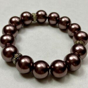 Lia Sophia beaded stretch bracelet